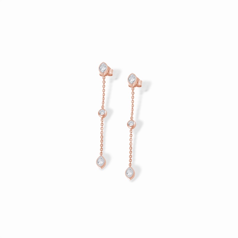  Drop Chain Earrings 