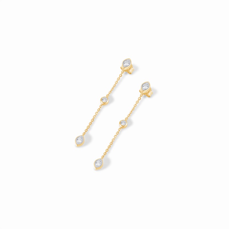  Drop Chain Earrings 
