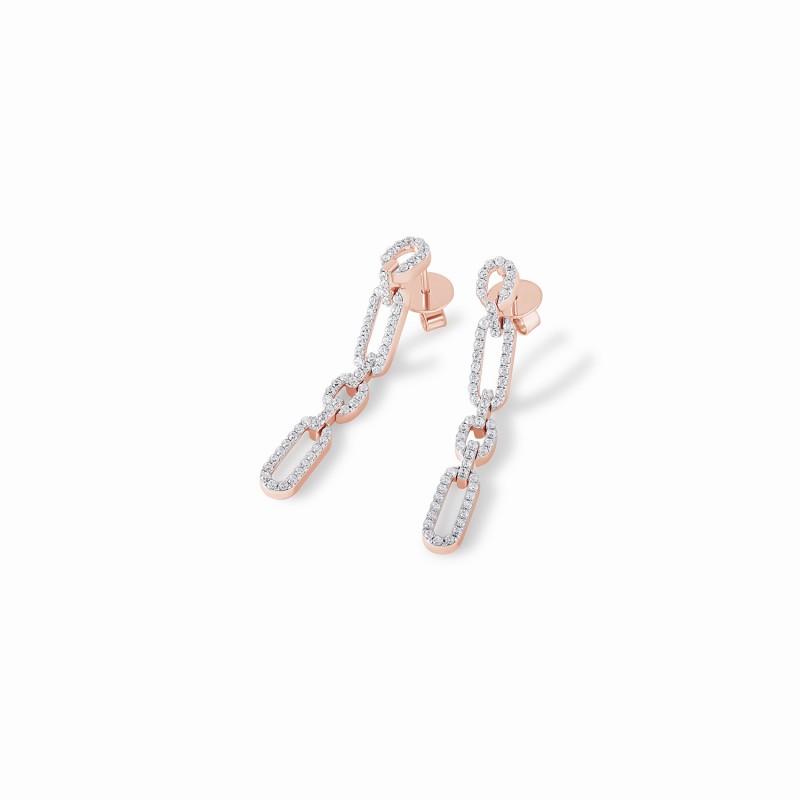  Long Link Earrings 
