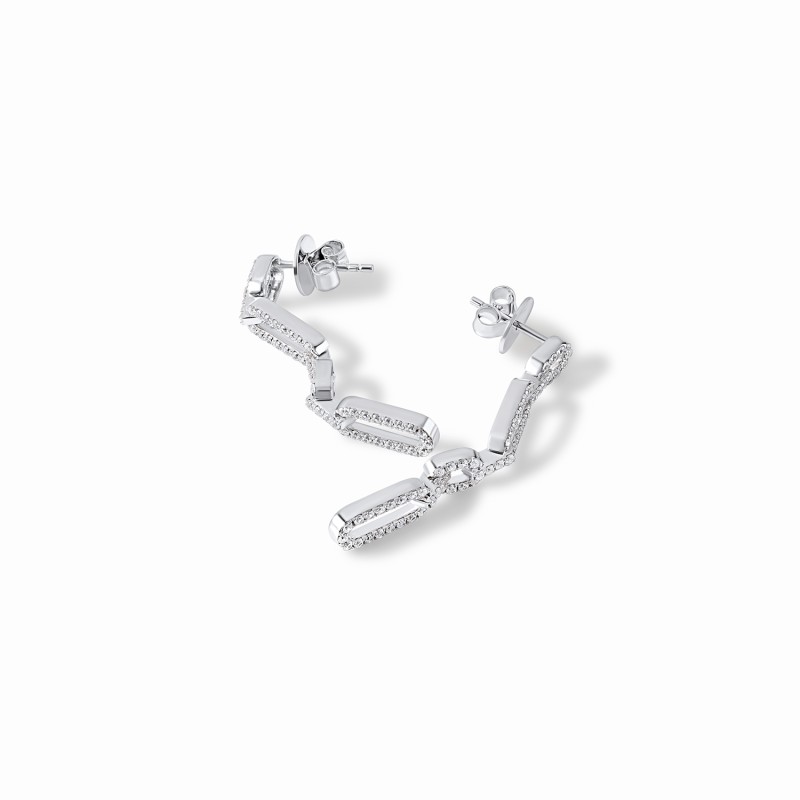  Long Link Earrings 