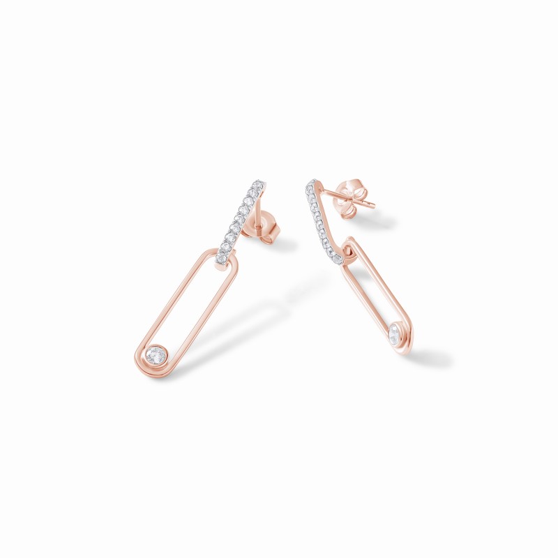  Drop Link Earrings  