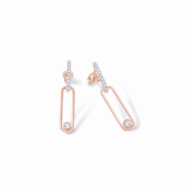  Drop Link Earrings  