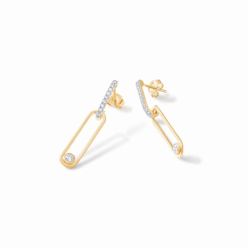  Drop Link Earrings  