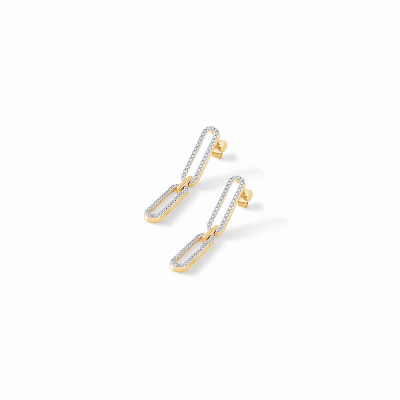 Cocktail Link Earrings