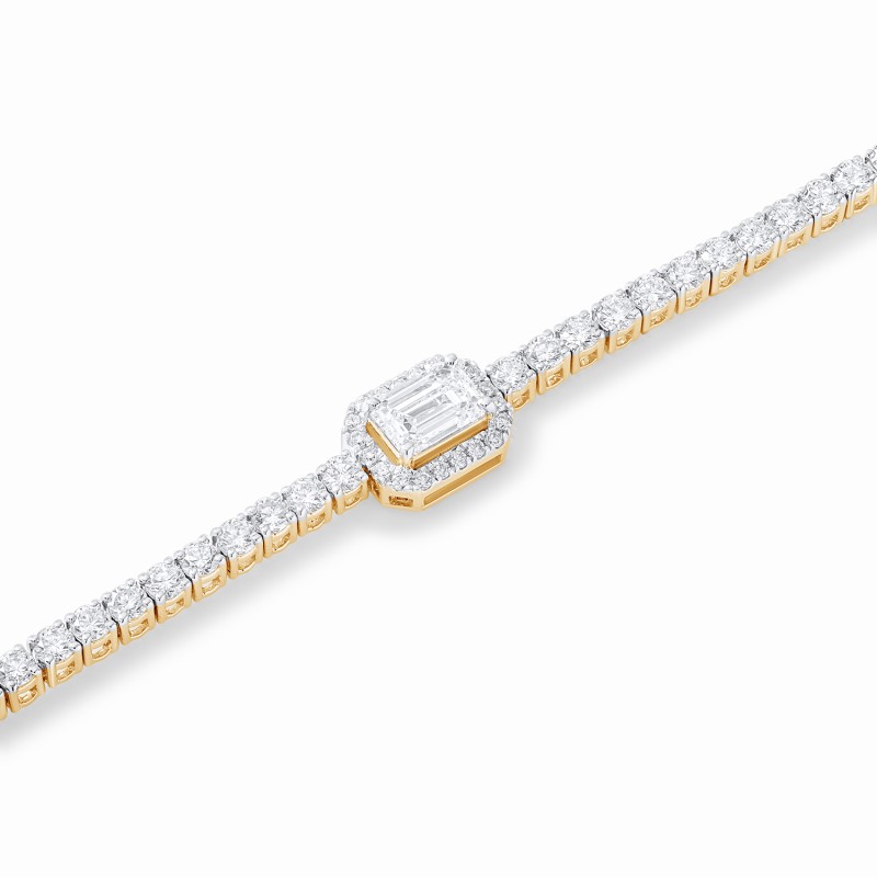 Halo Emerald Catalyst Bracelet