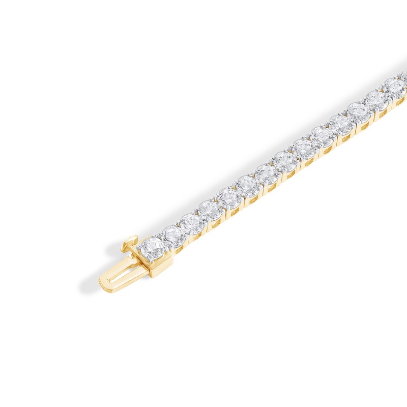 Contemporary Tennis Bracelet