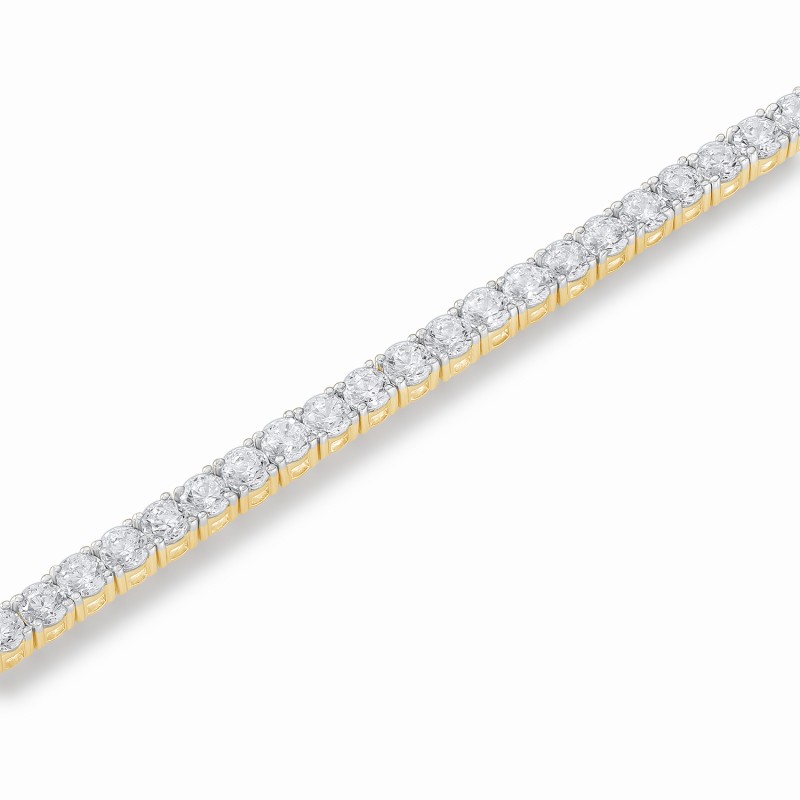 Contemporary Tennis Bracelet