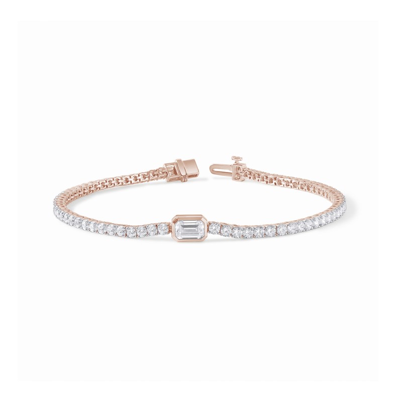 Bezel Emerald Catalyst Bracelet