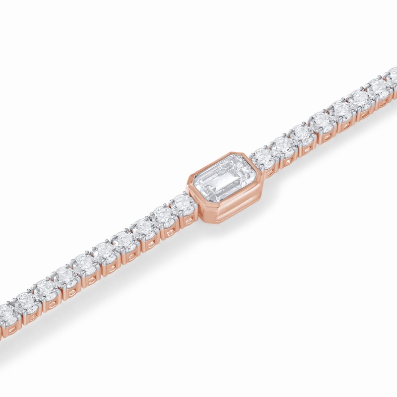 Bezel Emerald Catalyst Bracelet