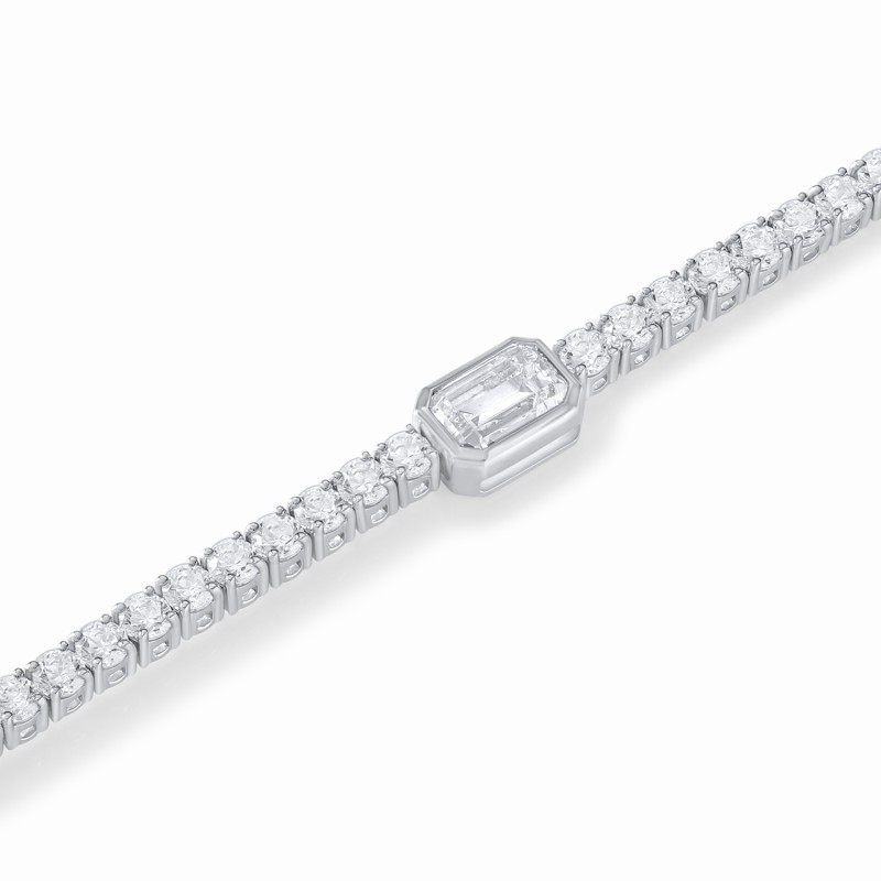 Bezel Emerald Catalyst Bracelet