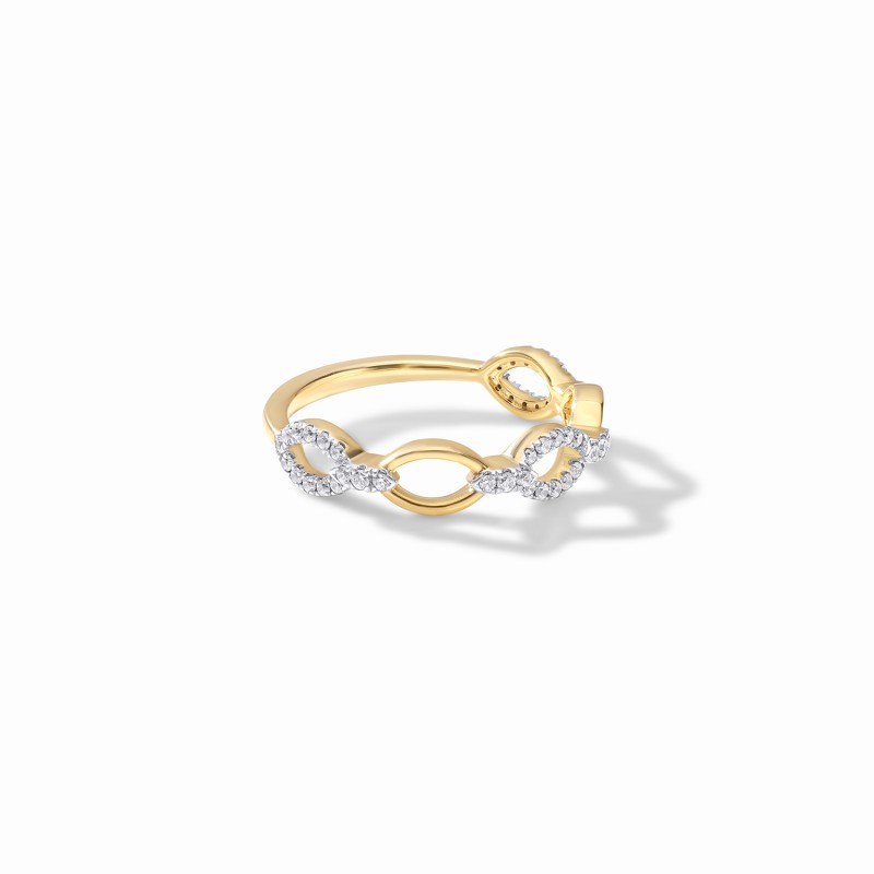  Casual Link Ring 