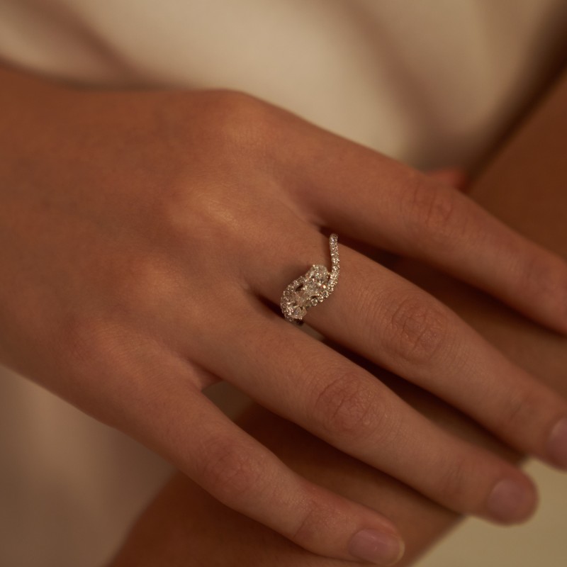 Twin Flame Sparkle Ring