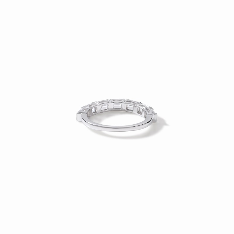 Urban Emerald Half Eternity Ring