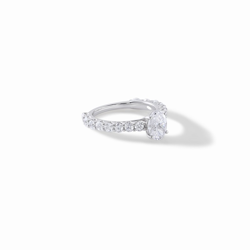  Eternal Oval Engagement Ring 