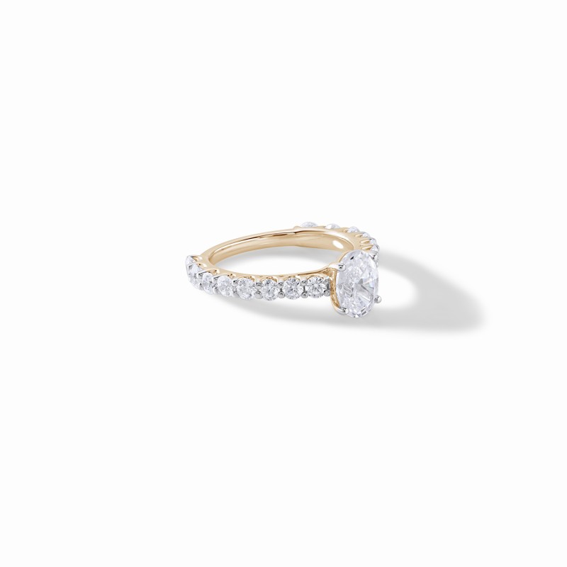  Eternal Oval Engagement Ring 
