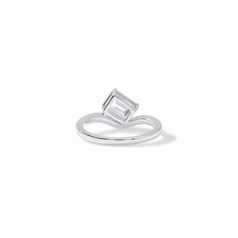  Statement Lazy Emerald Ring 