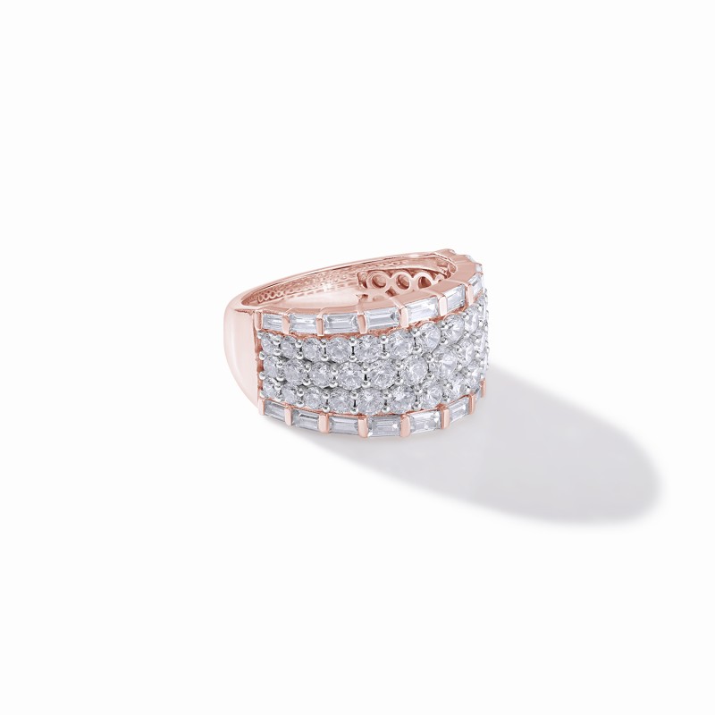  5 Row Diamond Band 