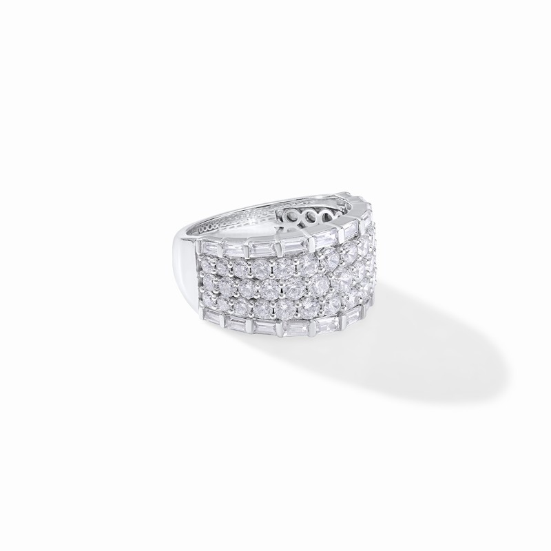 5 Row Diamond Band 
