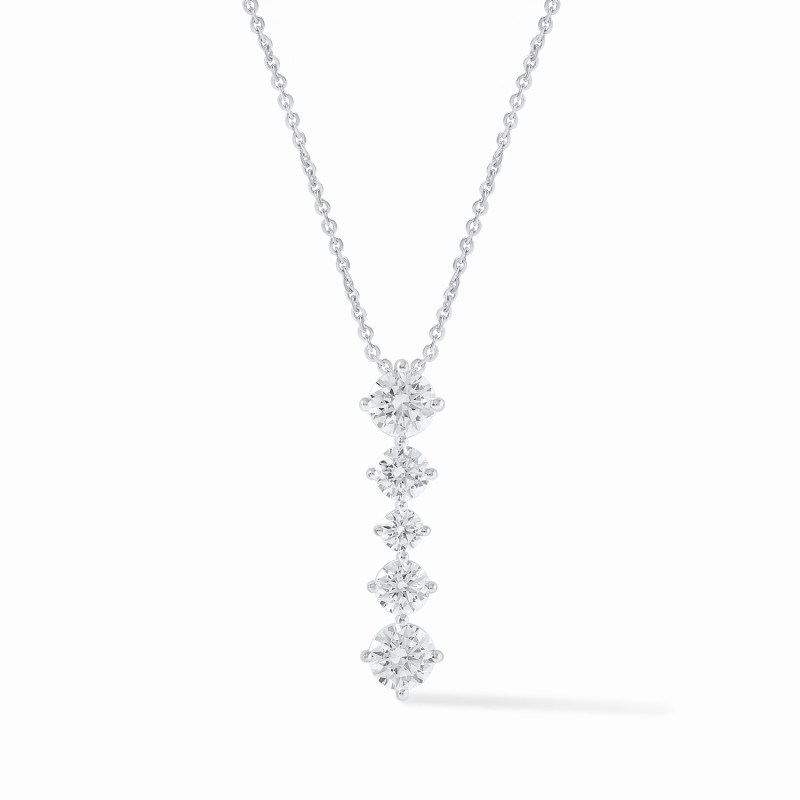 Five Stone Gradient Necklace