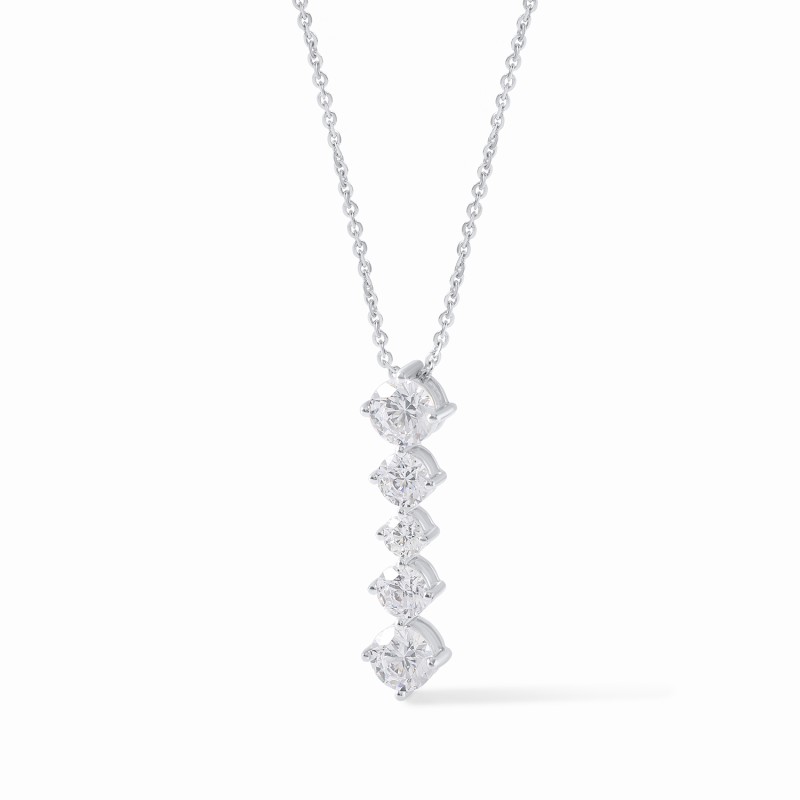 Five Stone Gradient Necklace