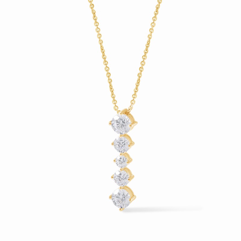 Five Stone Gradient Necklace