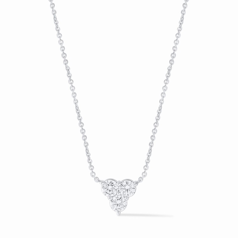 Reversed Trinity Glow Necklace