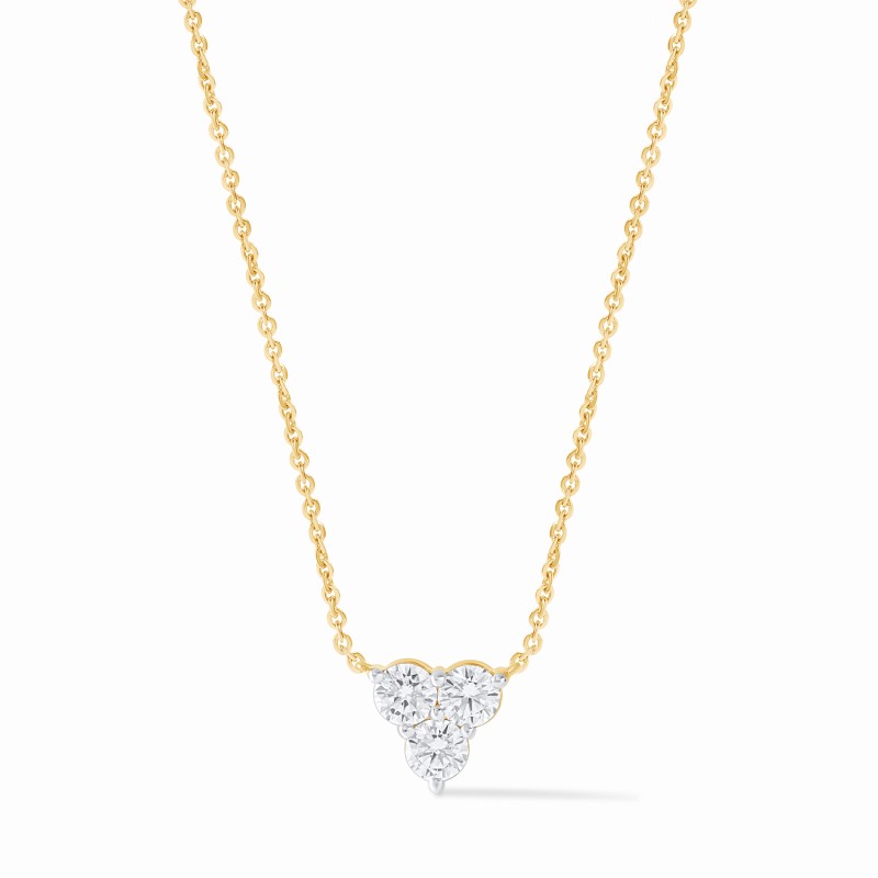 Reversed Trinity Glow Necklace