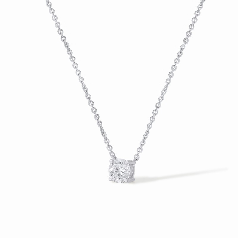 Classic Solitaire Necklace