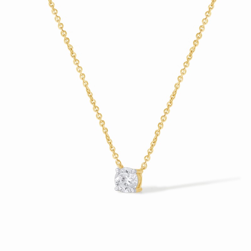 Classic Solitaire Necklace