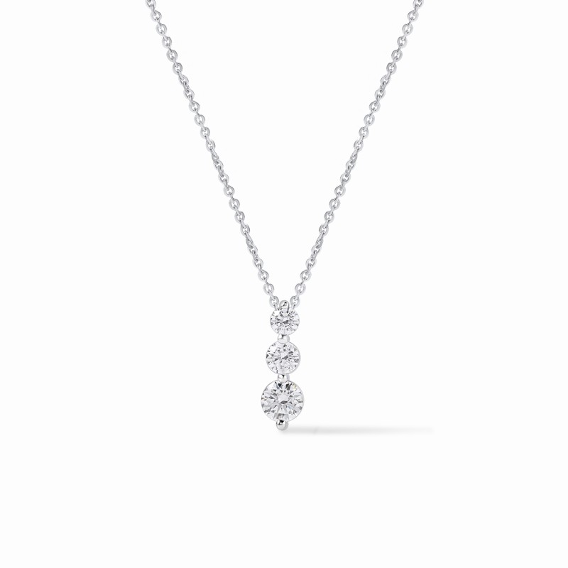 Three Stone  Necklace