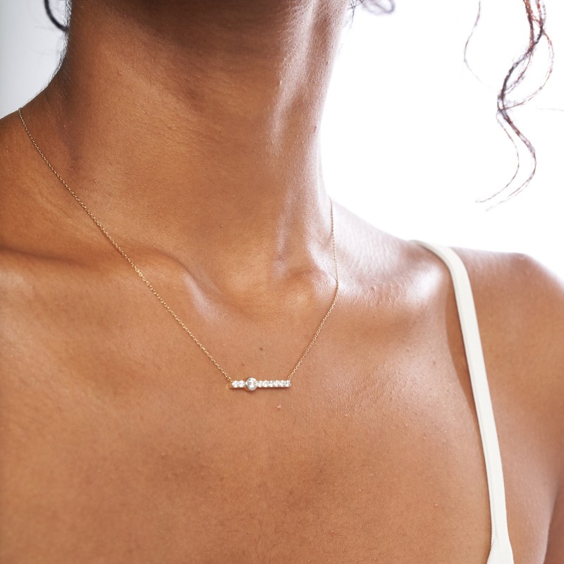 Elevated Bar Necklace