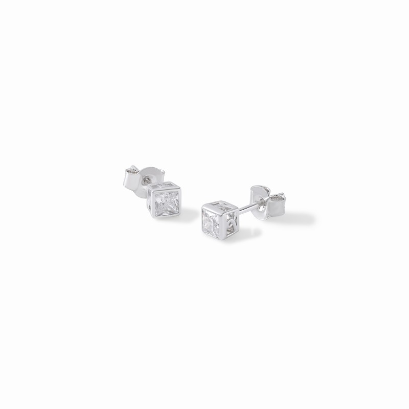 Bezel princess Studs